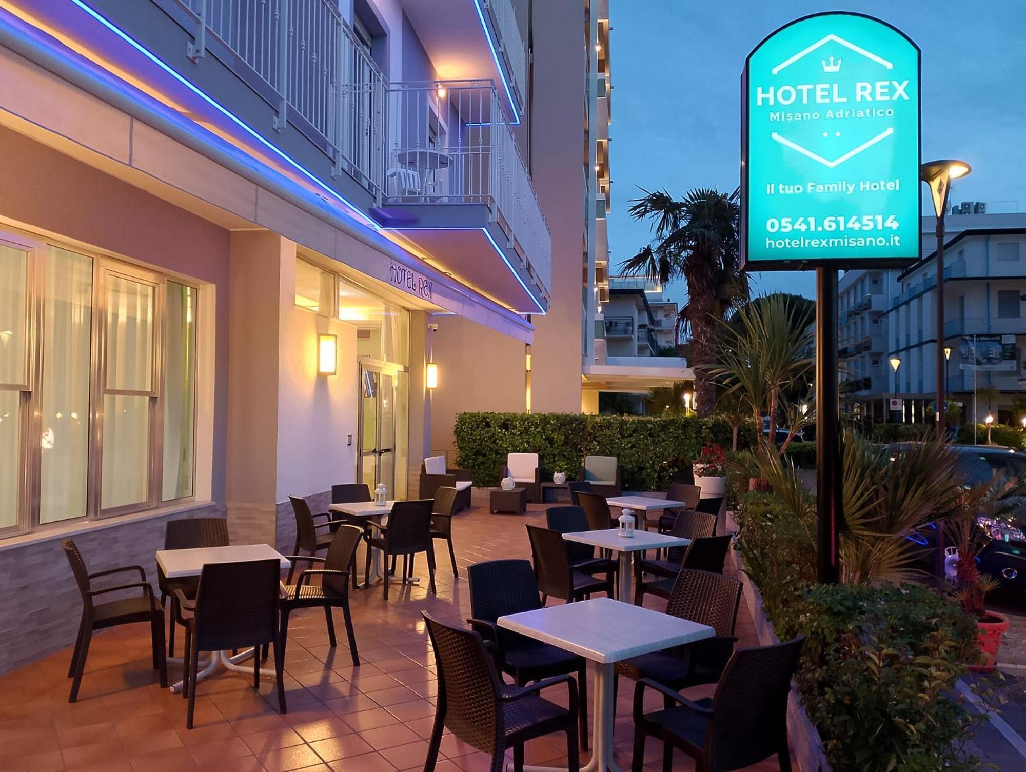 Hotel Rex Misano Adriatico Exterior photo