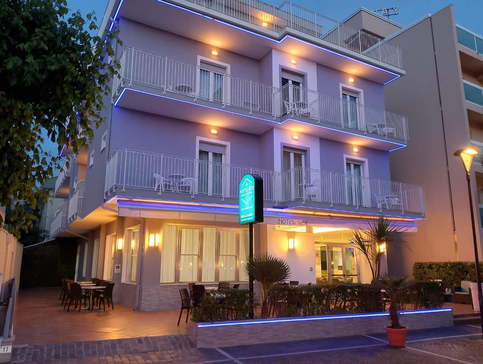 Hotel Rex Misano Adriatico Exterior photo